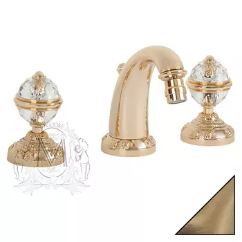 Смеситель Migliore Cristalia Swarovski ML.CRS-3725 Br для биде