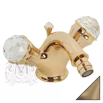 Смеситель Migliore Korona Swarovski ML.KRN-4744 Br для биде