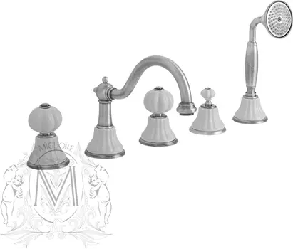 Смеситель Migliore Olivia ML.OLV-5880.Bi.Cr С ВНУТРЕННЕЙ ЧАСТЬЮ