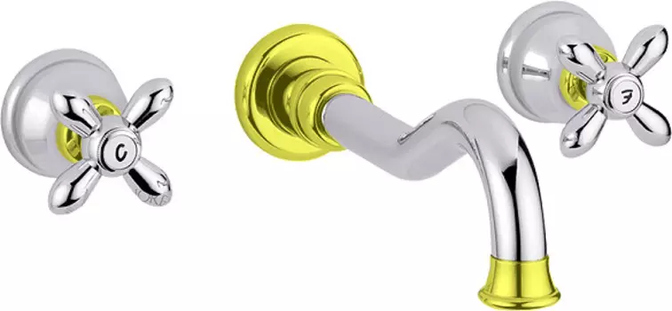 Смеситель Migliore Princeton Plus ML.PRP-8069 CrDo С ВНУТРЕННЕЙ ЧАСТЬЮ