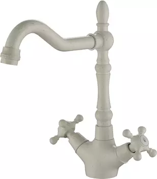 Смеситель Paulmark Essen Es226001-331 для кухонной мойки, белый