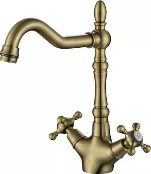 Смеситель Paulmark Essen Es226001BR для кухонной мойки, бронза