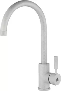 Смеситель Paulmark Holstein 212063-310 для кухонной мойки, серый