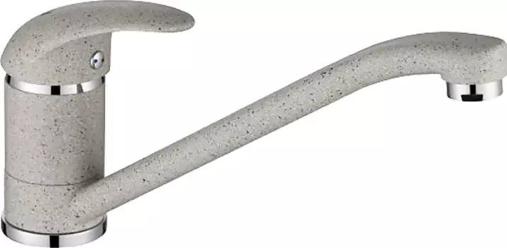 Смеситель Paulmark Holstein Ho211012-310 для кухонной мойки, серый