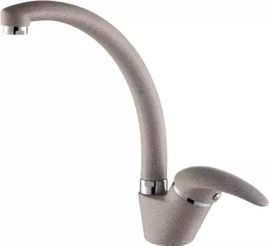 Смеситель Paulmark Holstein Ho212012-310 для кухонной мойки, серый