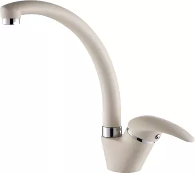 Смеситель Paulmark Holstein Ho212012-331 для кухонной мойки, белый