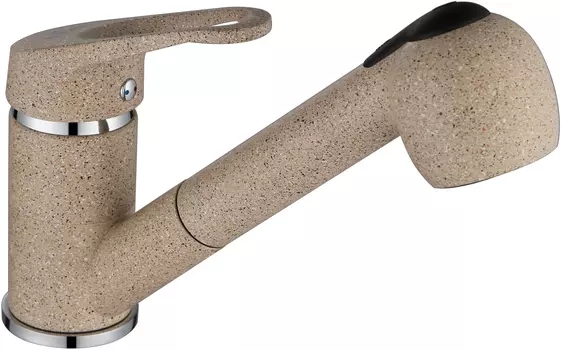 Смеситель Paulmark Holstein Ho214014-302 для кухонной мойки, песочный