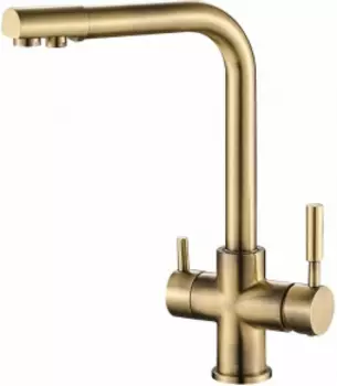 Смеситель Steel Hammer SH 552 BRONZE для кухонной мойки