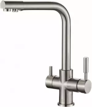 Смеситель Steel Hammer SH 552 SATIN для кухонной мойки