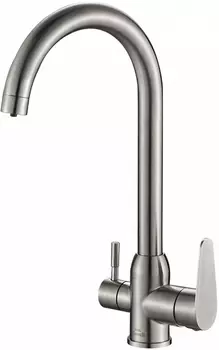 Смеситель Steel Hammer SH 723 INOX для кухонной мойки