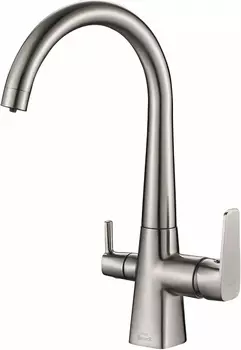 Смеситель Steel Hammer SH 819 SATIN для кухонной мойки