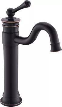 Смеситель Timo Adelia 6011/04F black antique, для раковины