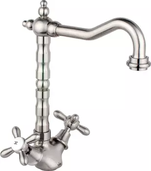 Смеситель Timo Ritz 0143F Silver для кухонной мойки