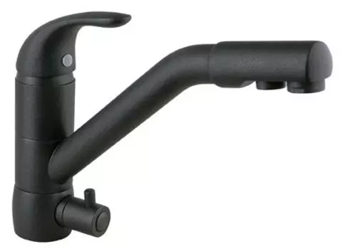 Смеситель Timo Standard 0293F Black для кухни