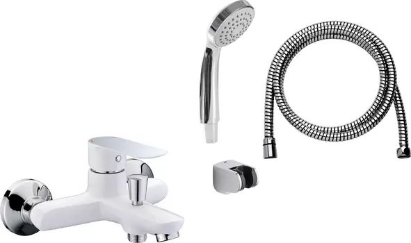 Смеситель Triton Панама 16304W-D125 для ванны с душем