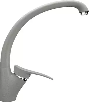 Смеситель Ulgran U-001(310) серый, для кухонной мойки