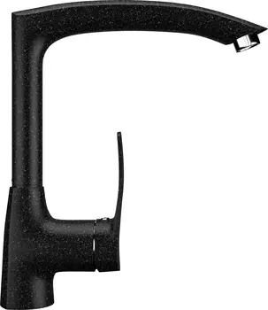 Смеситель Ulgran U-005(308) черный, для кухонной мойки