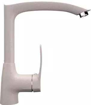 Смеситель Ulgran U-005(311) светло-розовый, для кухонной мойки