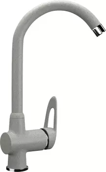 Смеситель Ulgran U-006(310) серый, для кухонной мойки