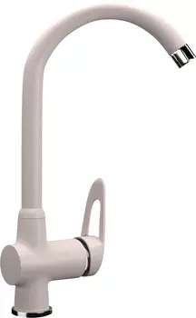 Смеситель Ulgran U-006(311) светло-розовый, для кухонной мойки