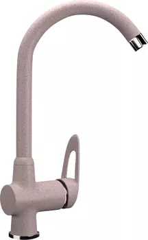 Смеситель Ulgran U-006(315) розовый, для кухонной мойки