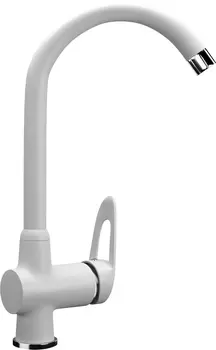Смеситель Ulgran U-006(341) молочный, для кухонной мойки