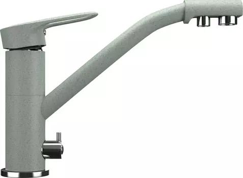 Смеситель Ulgran U-010(303) салатовый, для кухонной мойки