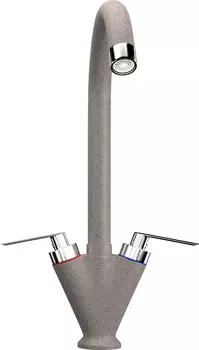 Смеситель Ulgran U-011(302) песочный, для кухонной мойки