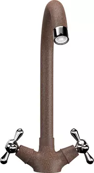 Смеситель Ulgran U-012(307) терракотовый, для кухонной мойки