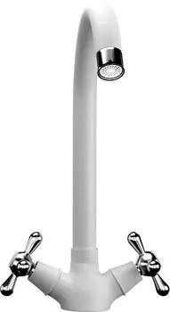 Смеситель Ulgran U-012(341) молочный, для кухонной мойки