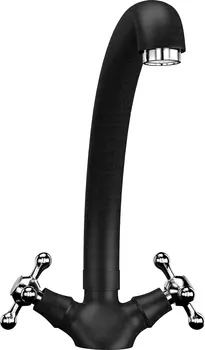 Смеситель Ulgran U-013(308) черный, для кухонной мойки