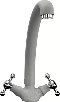 Смеситель Ulgran U-013(310) серый, для кухонной мойки