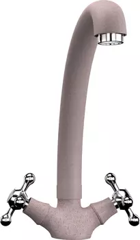 Смеситель Ulgran U-013(315) розовый, для кухонной мойки