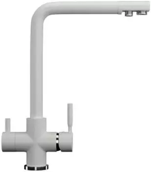 Смеситель Ulgran U-016 341 молочный, для кухонной мойки