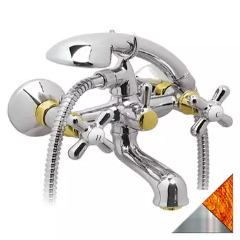 Смеситель Vidima Ретро BA128LS для ванны с душем