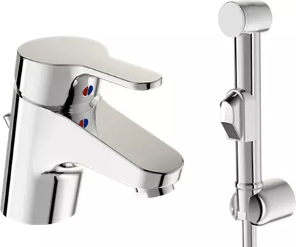 Смеситель Vidima ВидимаДжой BA072AA для раковины с гигиеническим душем