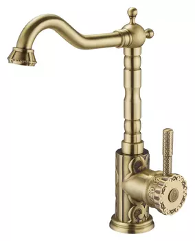 Смеситель Zorg Antic A 107K-BR для кухонной мойки