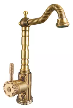 Смеситель Zorg Antic A 109K-BR для кухонной мойки