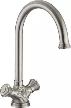 Смеситель Zorg Antic A 4002K-SL для кухонной мойки