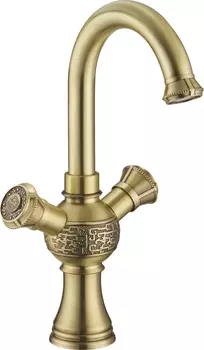 Смеситель Zorg Antic A 4005U-BR для раковины