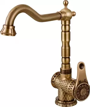 Смеситель Zorg Antic A 408K-BR для кухонной мойки
