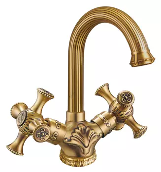 Смеситель Zorg Antic A 6008U-BR для раковины