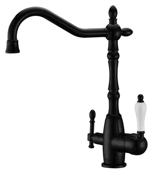 Смеситель Zorg Clean Water ZR 312 YF-50-black для кухонной мойки