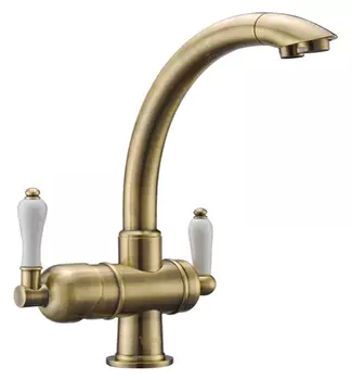 Смеситель Zorg Clean Water ZR 327 YF BR для кухонной мойки