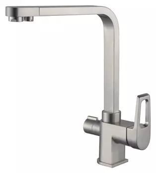 Смеситель Zorg Clean Water ZR 334 YF satin для кухонной мойки