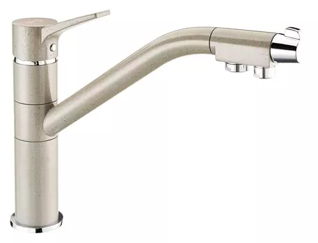 Смеситель Zorg Clean Water ZR 401 KF песочный для кухонной мойки