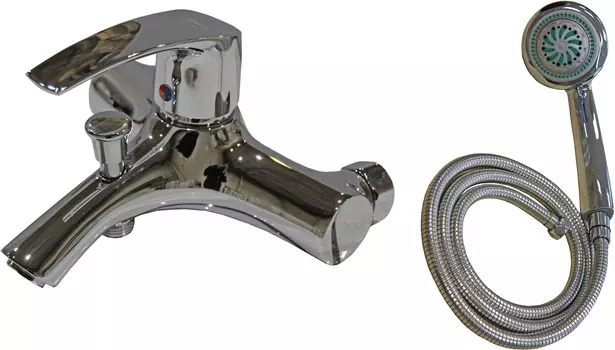 Смеситель Zorg Sanitary ZR 106 W для ванны с душем