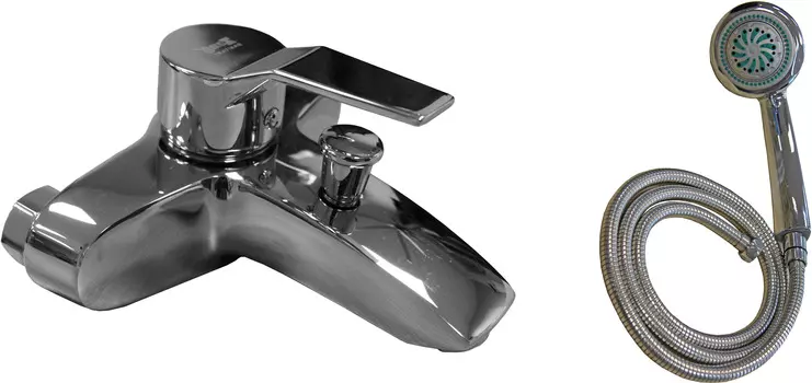 Смеситель Zorg Sanitary ZR 107 W-1 для ванны с душем