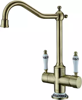 Смеситель Zorg Sanitary ZR 344 YF BR для кухонной мойки