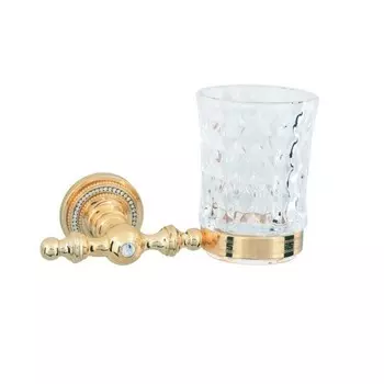 Стакан для зубных щеток Boheme Imperiale 10404 золото